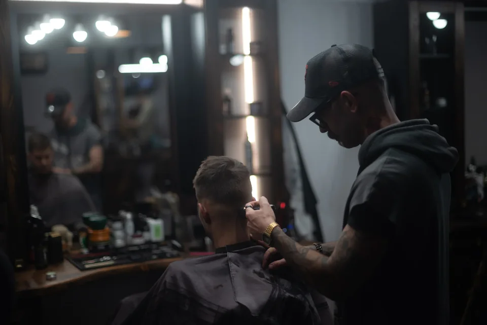 Pillanat a Geronimo’s Barber Shopból