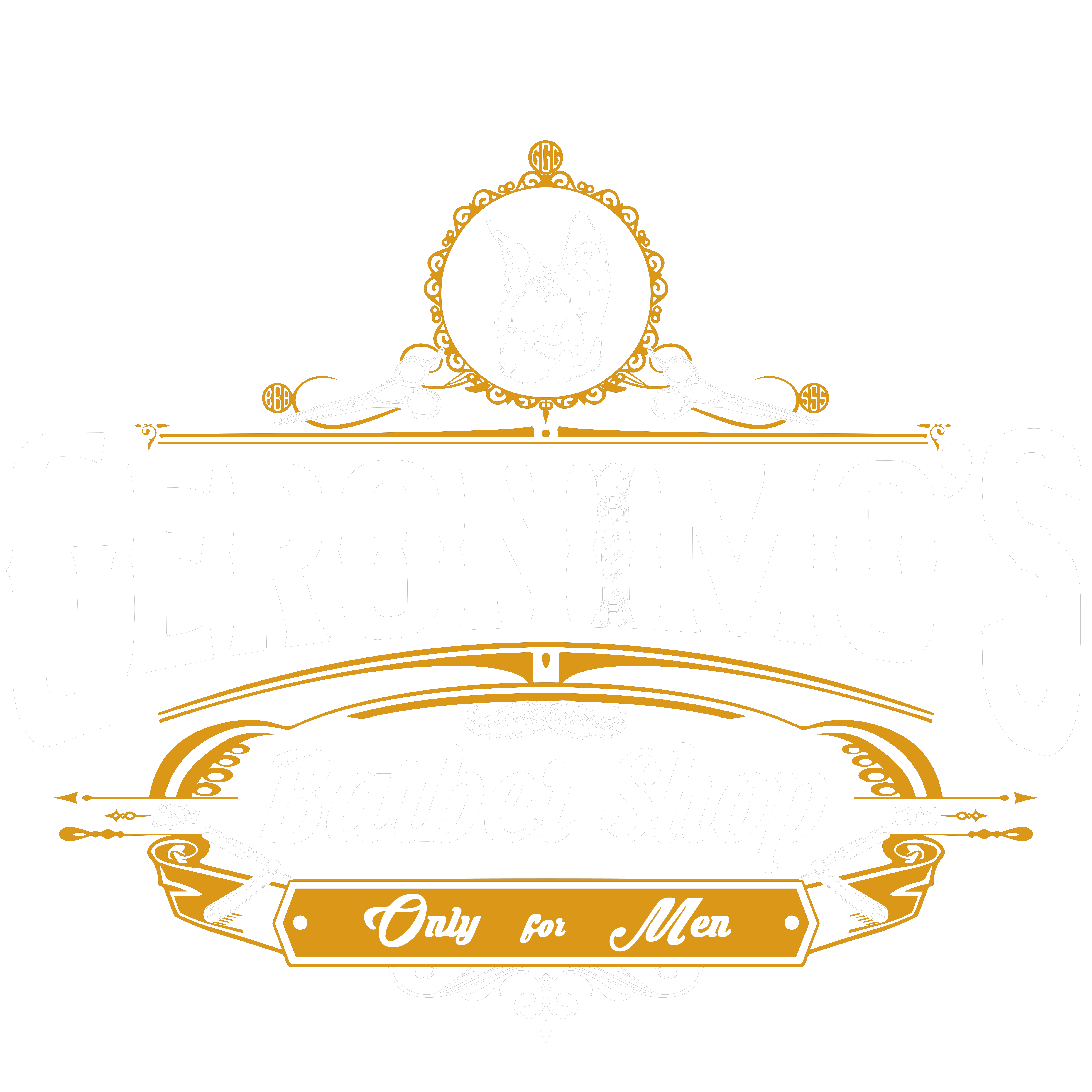 Geronimo’s Barber Shop — Only for Men